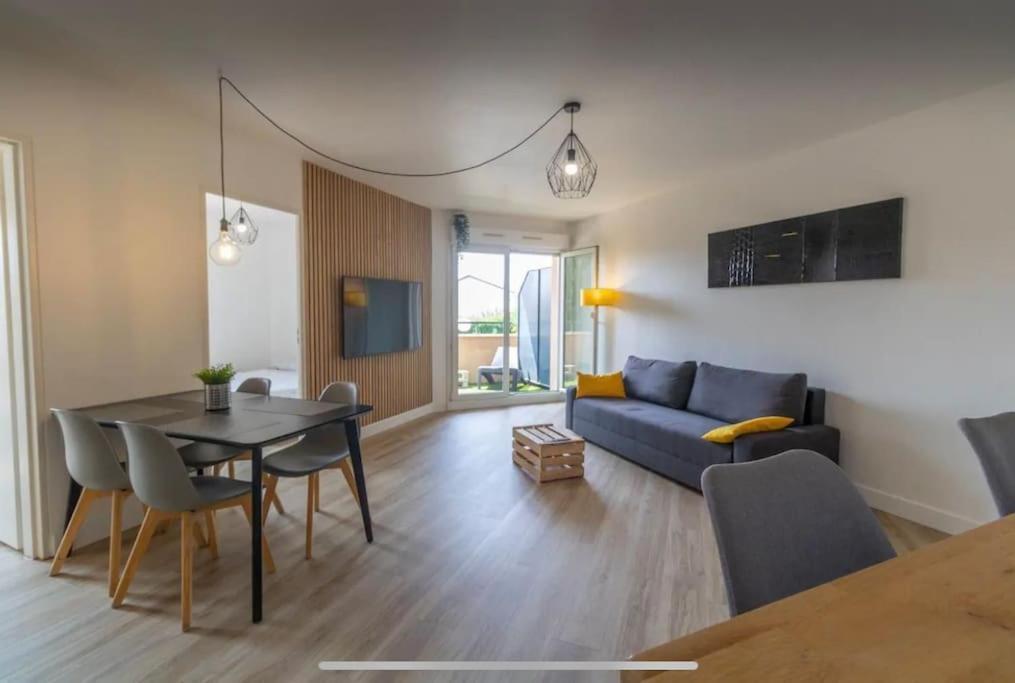 *T3*Toulouse Purpan+Parking+Piscine 아파트 외부 사진
