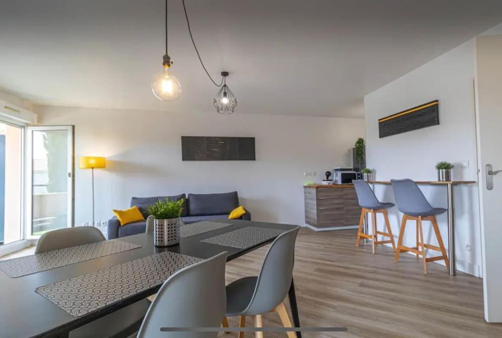 *T3*Toulouse Purpan+Parking+Piscine 아파트 외부 사진